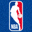 美国职业篮球联赛NBA标志，红蓝白配色